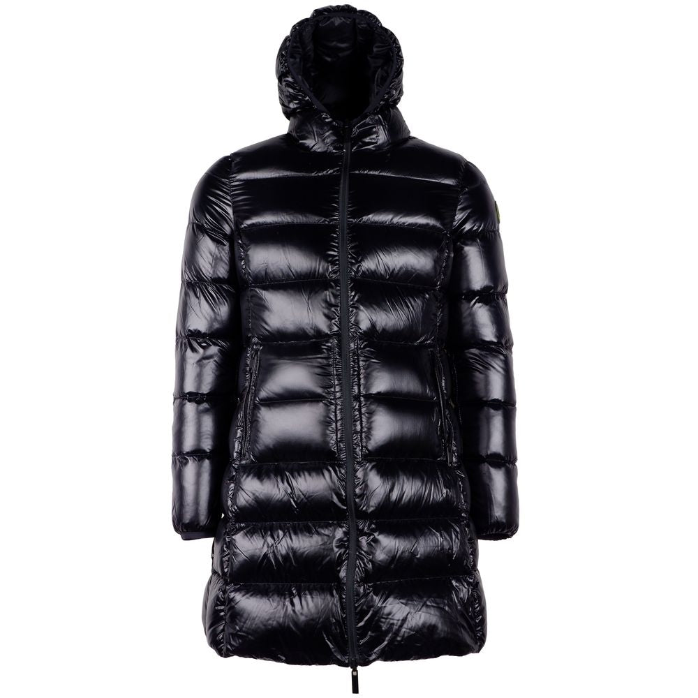 Centogrammi Black Nylon Jackets & Coat - DEA STILOSA MILANO