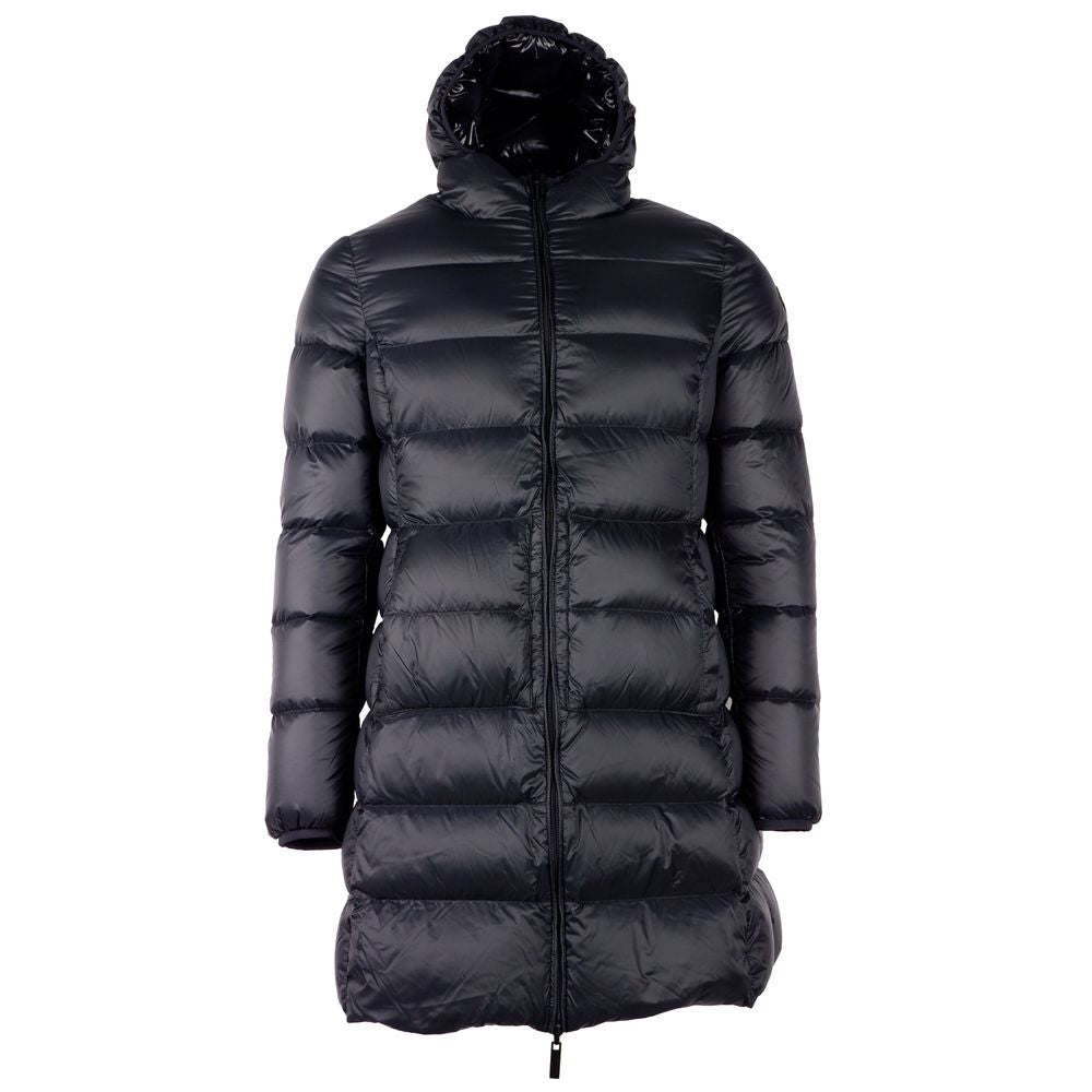 Centogrammi Black Nylon Jackets & Coat - DEA STILOSA MILANO