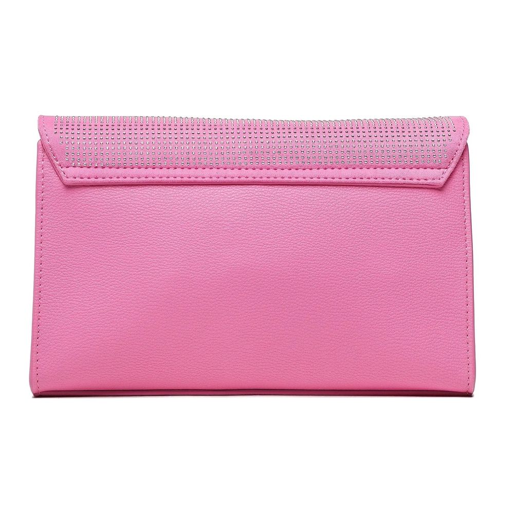 Love Moschino Pink Artificial Leather Crossbody Bag - DEA STILOSA MILANO