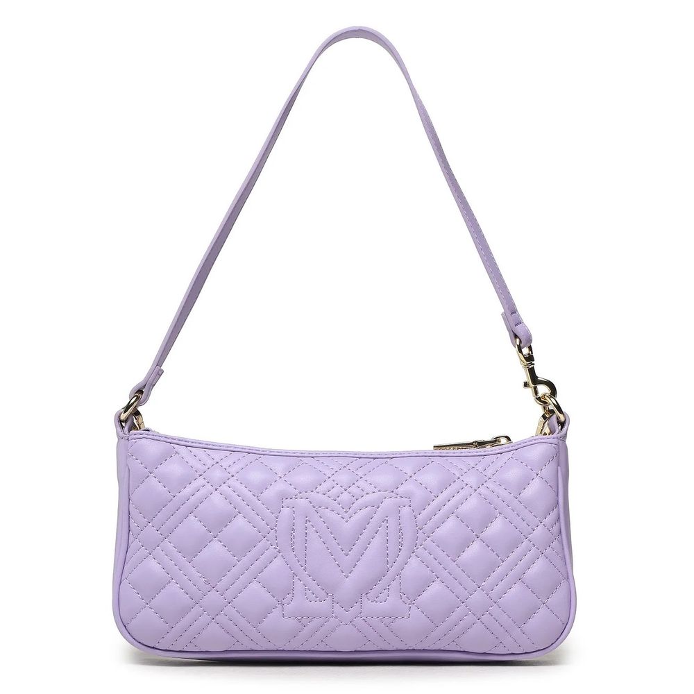 Love Moschino Purple Artificial Leather Crossbody Bag - DEA STILOSA MILANO