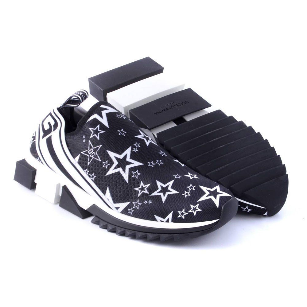 Dolce & Gabbana Black Polyester Sneaker - DEA STILOSA MILANO