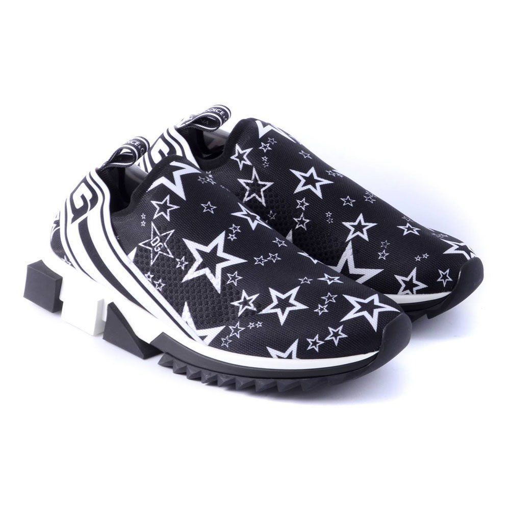 Dolce & Gabbana Black Polyester Sneaker - DEA STILOSA MILANO