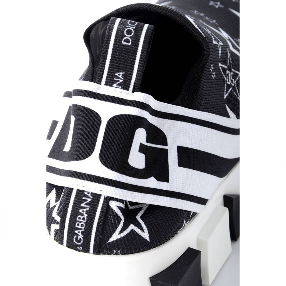 Dolce & Gabbana Black Polyester Sneaker - DEA STILOSA MILANO