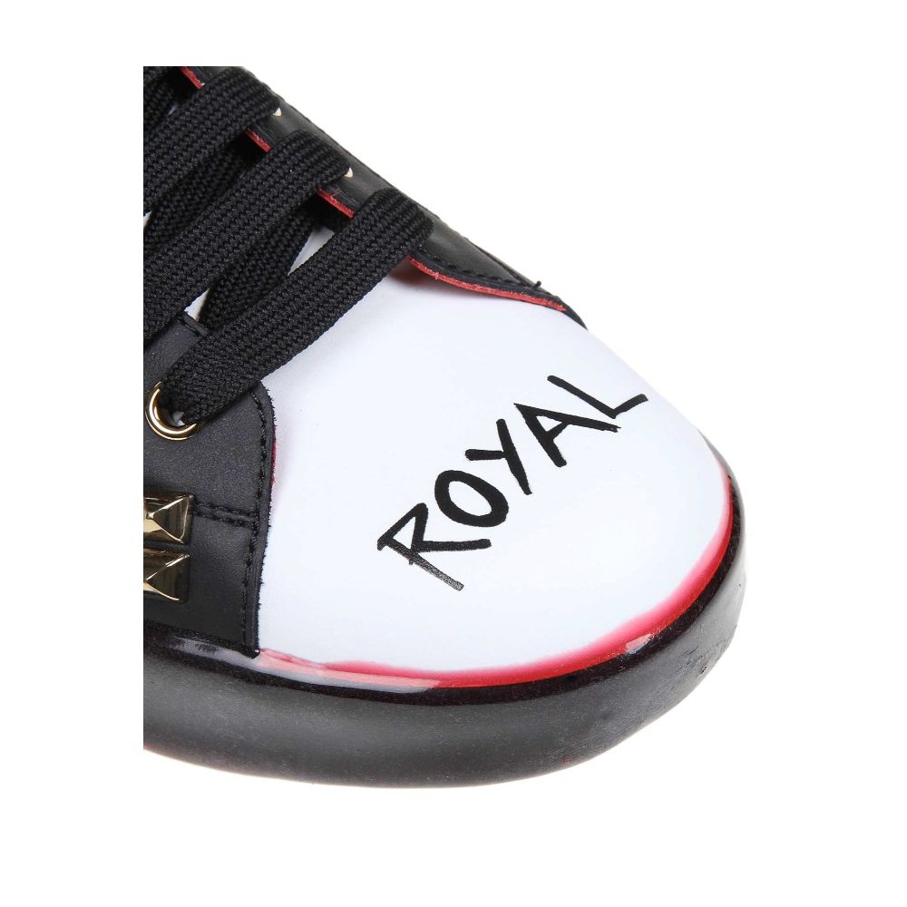 Dolce & Gabbana White Leather Di Calfskin Sneaker - DEA STILOSA MILANO