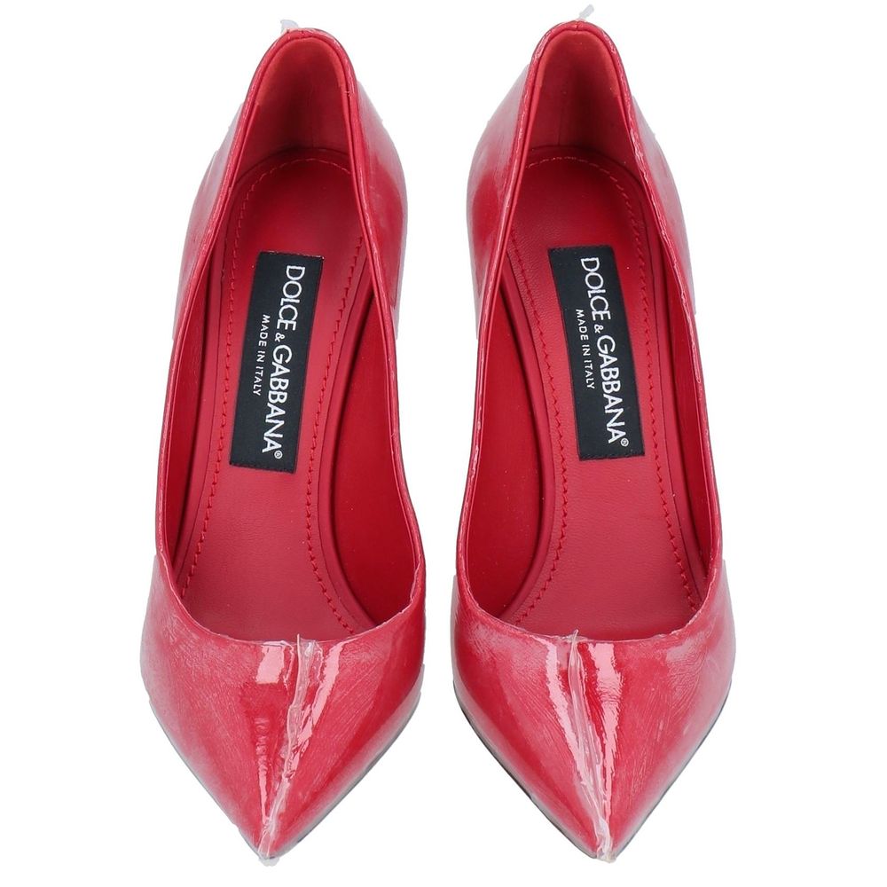 Dolce & Gabbana Pink Leather Di Calfskin Pump - DEA STILOSA MILANO