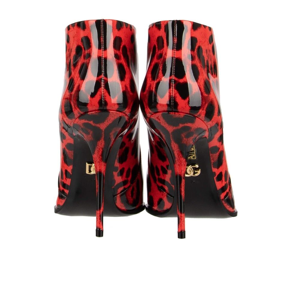 Dolce & Gabbana Pink Leather Boot - DEA STILOSA MILANO
