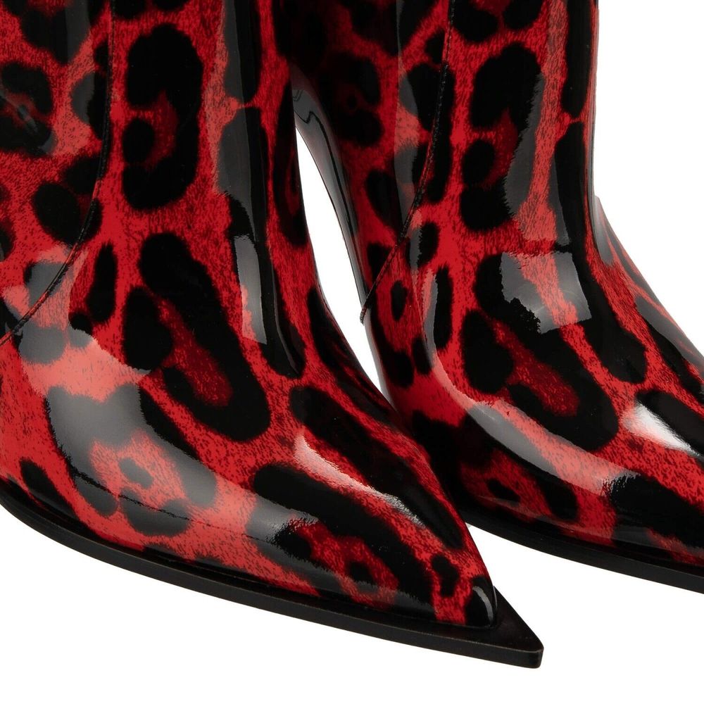 Dolce & Gabbana Pink Leather Boot - DEA STILOSA MILANO