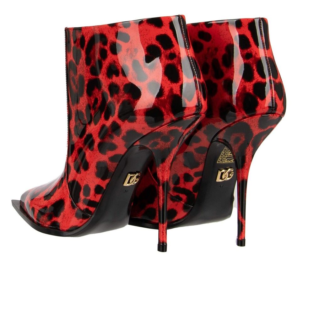 Dolce & Gabbana Pink Leather Boot - DEA STILOSA MILANO