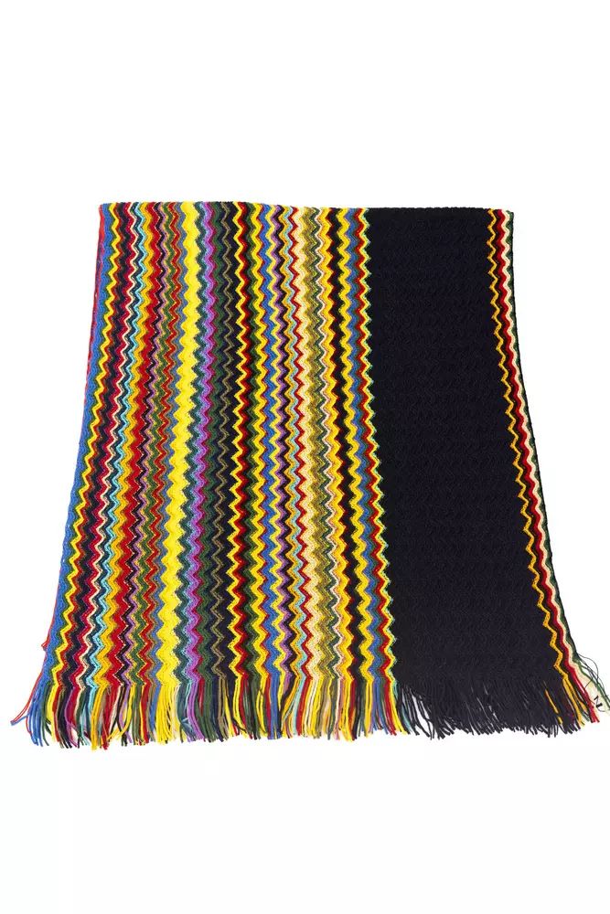 Missoni Multicolor Wool Scarf - DEA STILOSA MILANO