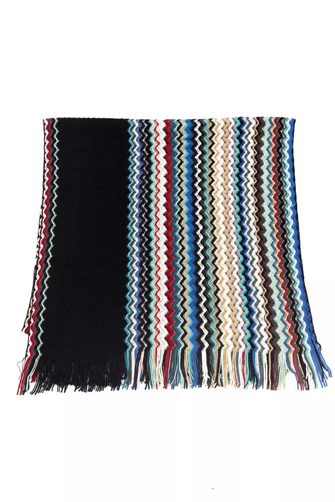 Missoni Multicolor Wool Scarf - DEA STILOSA MILANO