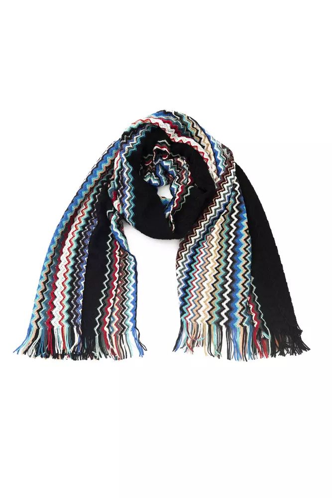 Missoni Multicolor Wool Scarf - DEA STILOSA MILANO