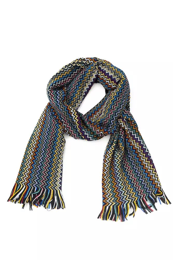 Missoni Multicolor Wool Scarf - DEA STILOSA MILANO