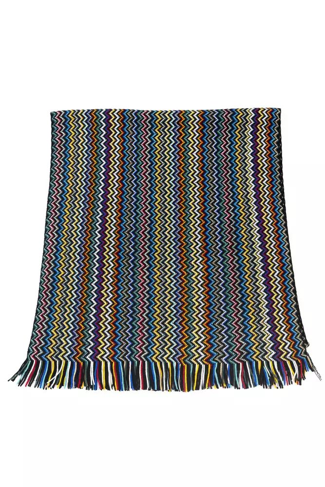 Missoni Multicolor Wool Scarf - DEA STILOSA MILANO