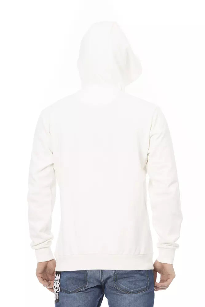 Automobili Lamborghini White Cotton Sweater - DEA STILOSA MILANO