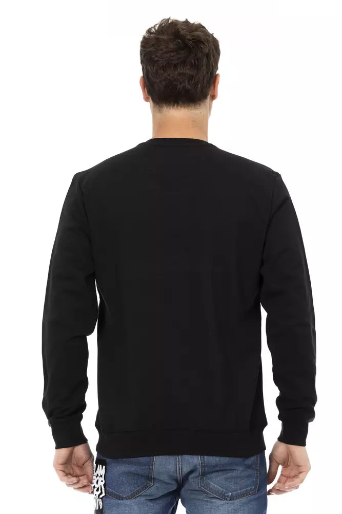 Automobili Lamborghini Black Cotton Sweater - DEA STILOSA MILANO