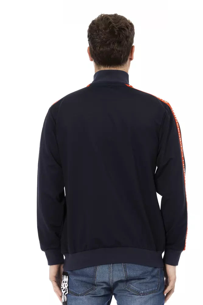 Automobili Lamborghini Blue Polyester Sweater - DEA STILOSA MILANO