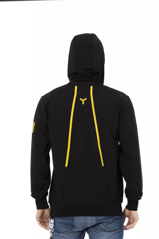 Automobili Lamborghini Black Polyester Sweater - DEA STILOSA MILANO