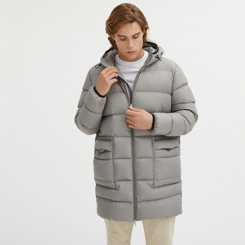 Centogrammi Gray Nylon Jacket - DEA STILOSA MILANO