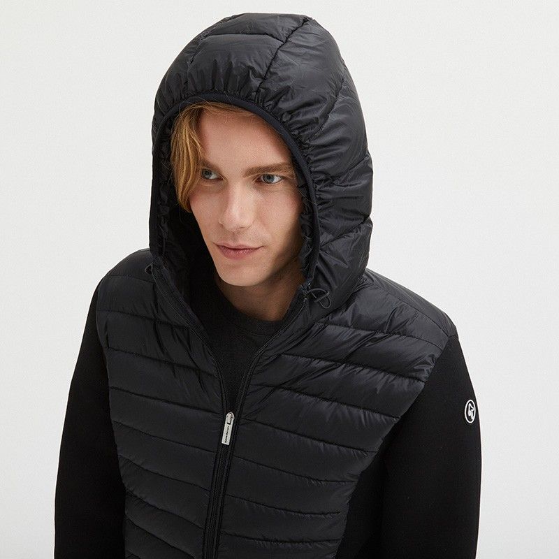 Centogrammi Black Nylon Jacket - DEA STILOSA MILANO