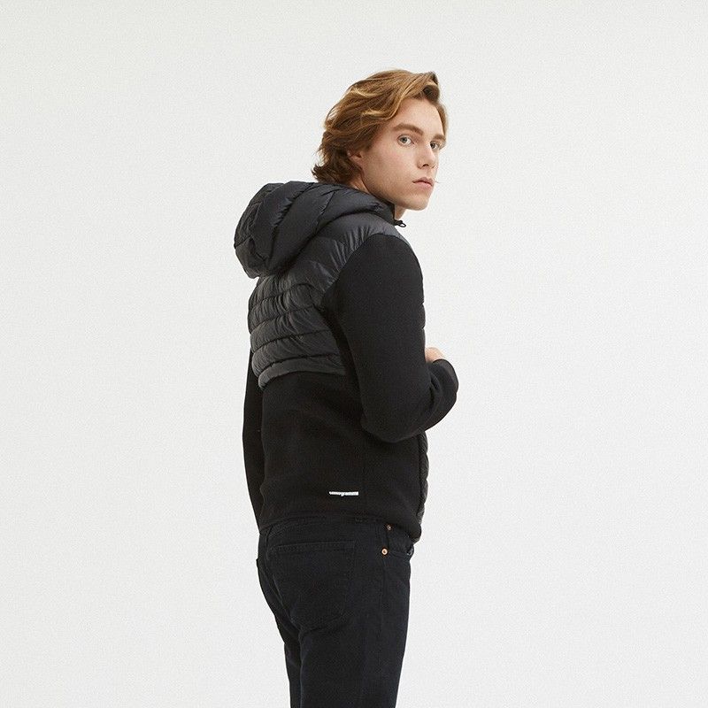 Centogrammi Black Nylon Jacket - DEA STILOSA MILANO