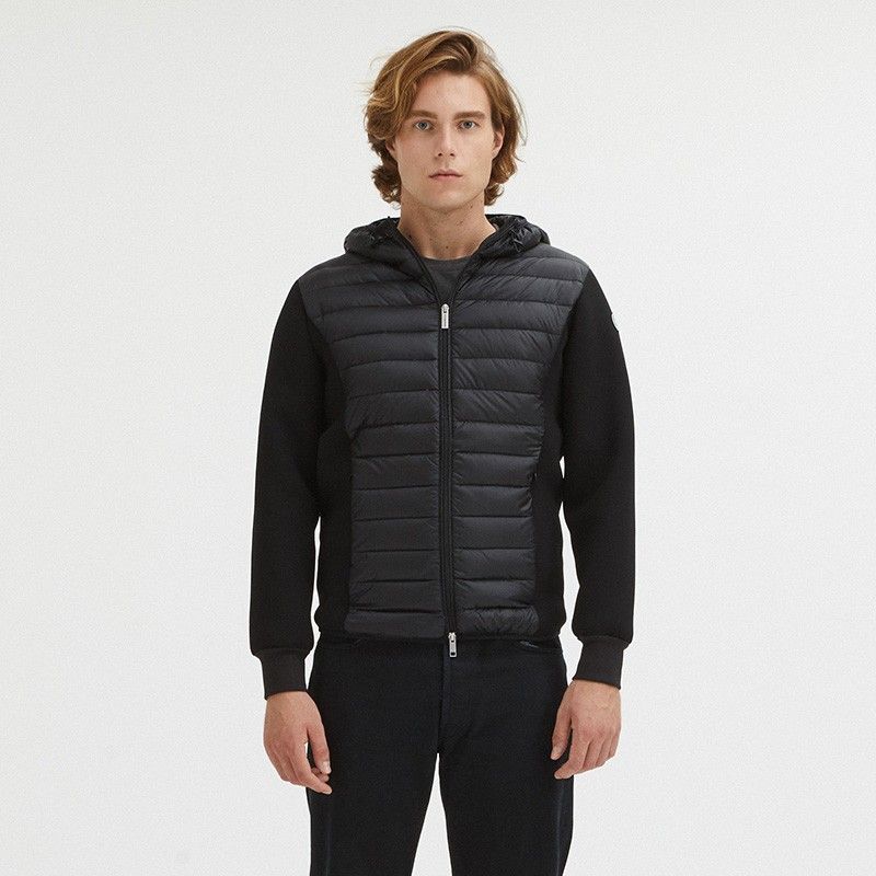 Centogrammi Black Nylon Jacket - DEA STILOSA MILANO