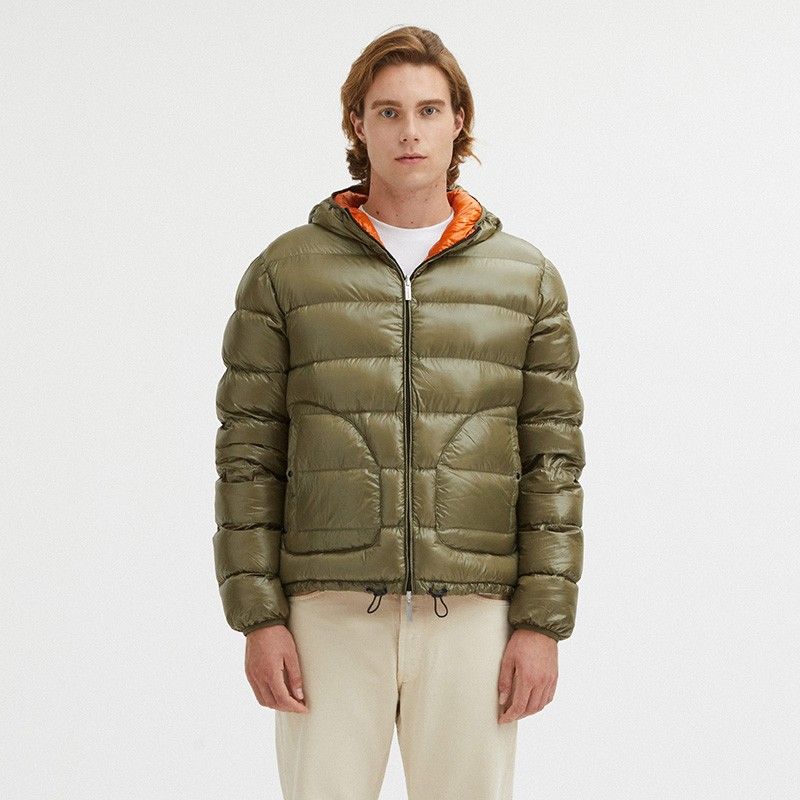 Centogrammi Orange Nylon Jacket - DEA STILOSA MILANO
