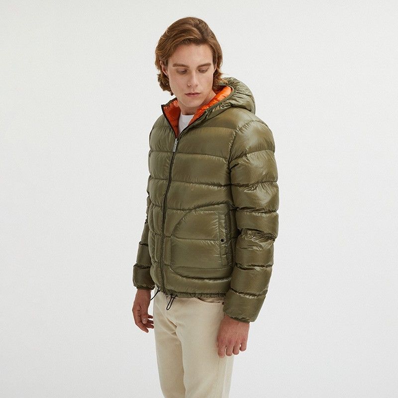 Centogrammi Orange Nylon Jacket - DEA STILOSA MILANO