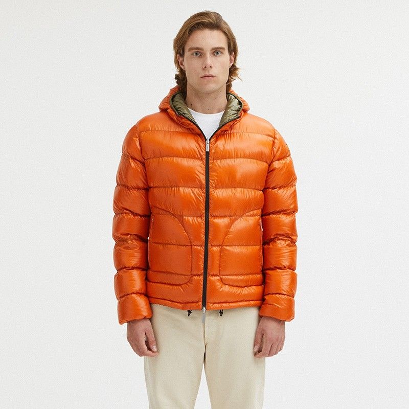 Centogrammi Orange Nylon Jacket - DEA STILOSA MILANO