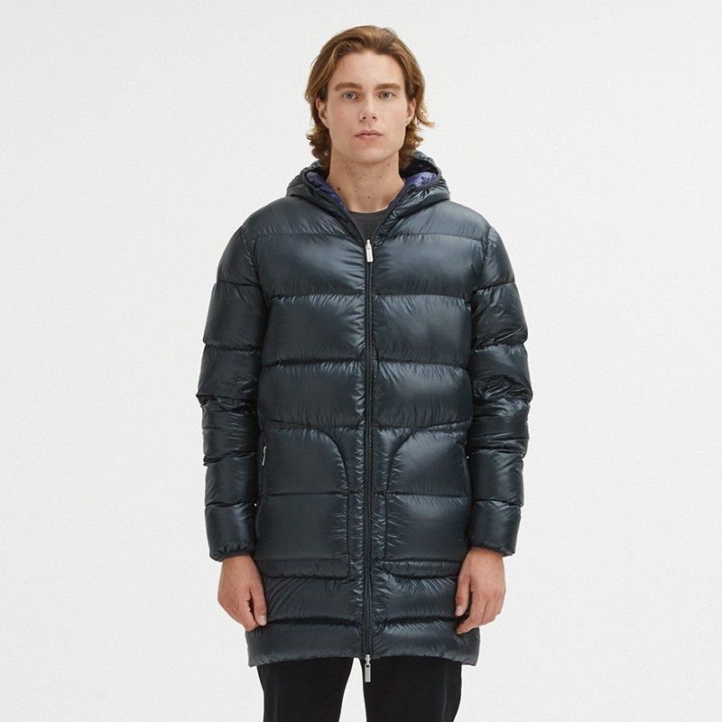 Centogrammi Gray Nylon Jacket - DEA STILOSA MILANO