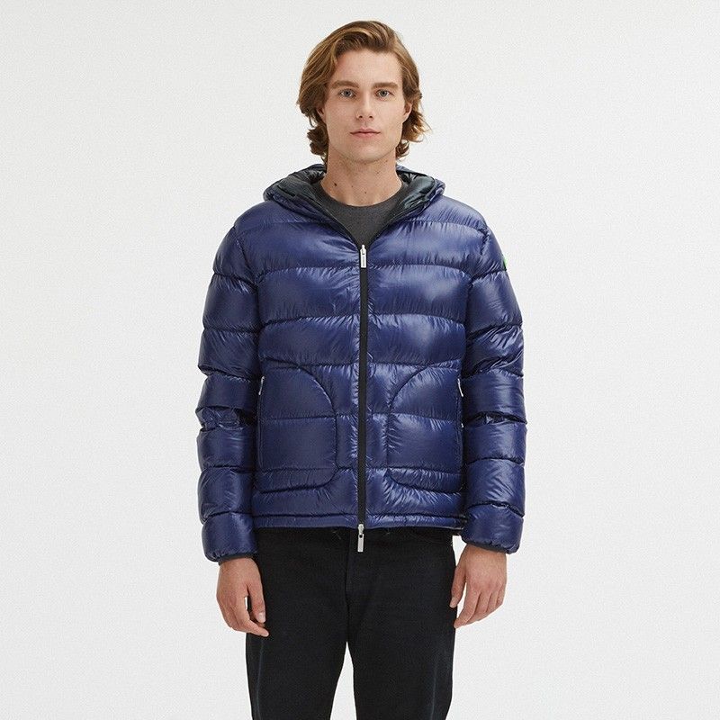 Centogrammi Blue Nylon Jacket - DEA STILOSA MILANO