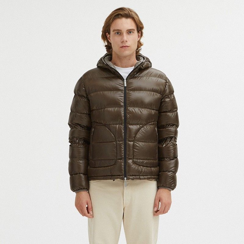 Centogrammi Gray Nylon Jacket - DEA STILOSA MILANO