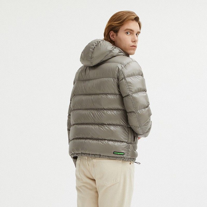 Centogrammi Gray Nylon Jacket - DEA STILOSA MILANO
