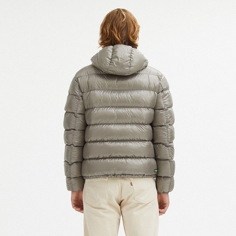 Centogrammi Gray Nylon Jacket - DEA STILOSA MILANO