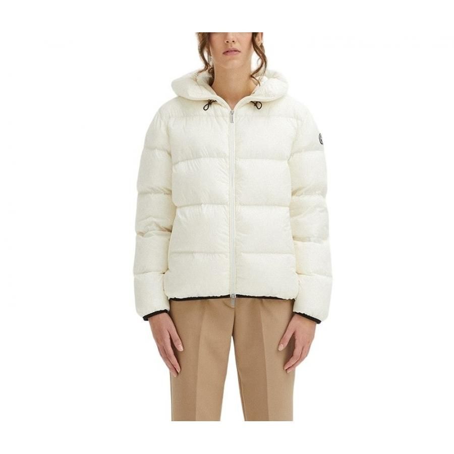 Centogrammi White Nylon Jackets & Coat - DEA STILOSA MILANO