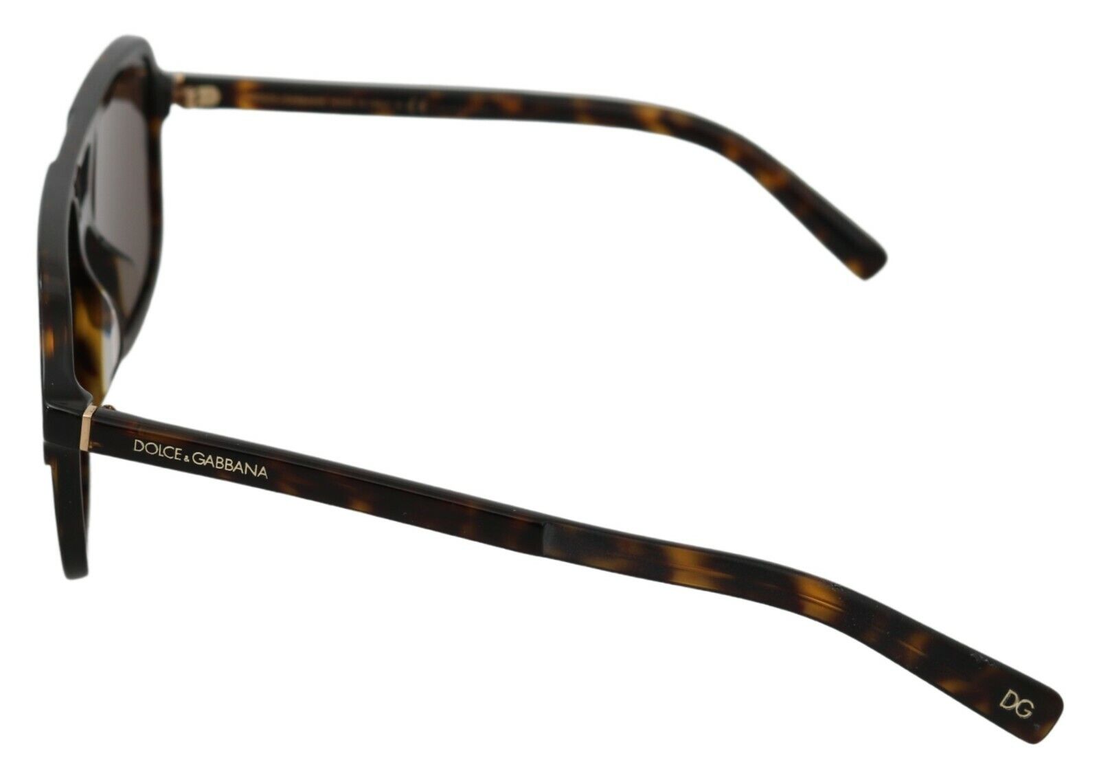 Dolce & Gabbana Brown Leopard Pattern Aviator Pilot Mens Sunglasses - DEA STILOSA MILANO