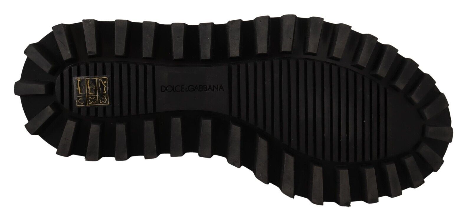 Dolce & Gabbana Black Leather Crystal Embellished Boots Shoes - DEA STILOSA MILANO