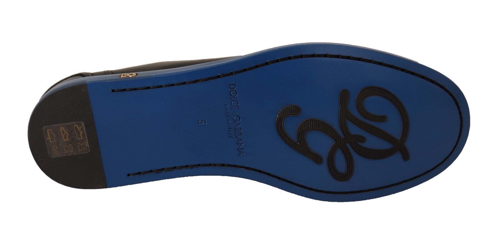 Dolce & Gabbana Black Leather Tassel Slip On Loafers Shoes - DEA STILOSA MILANO