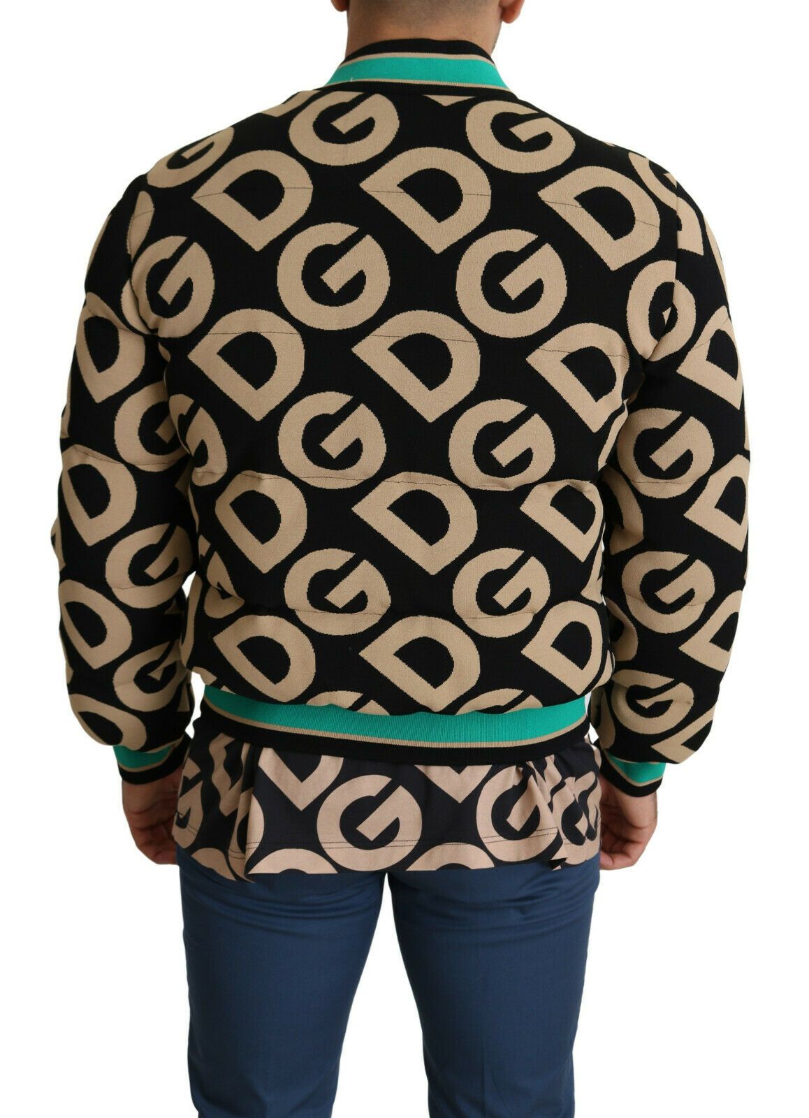 Dolce & Gabbana Multicolor DGMILLENNIALS Logo Print Jacket - DEA STILOSA MILANO