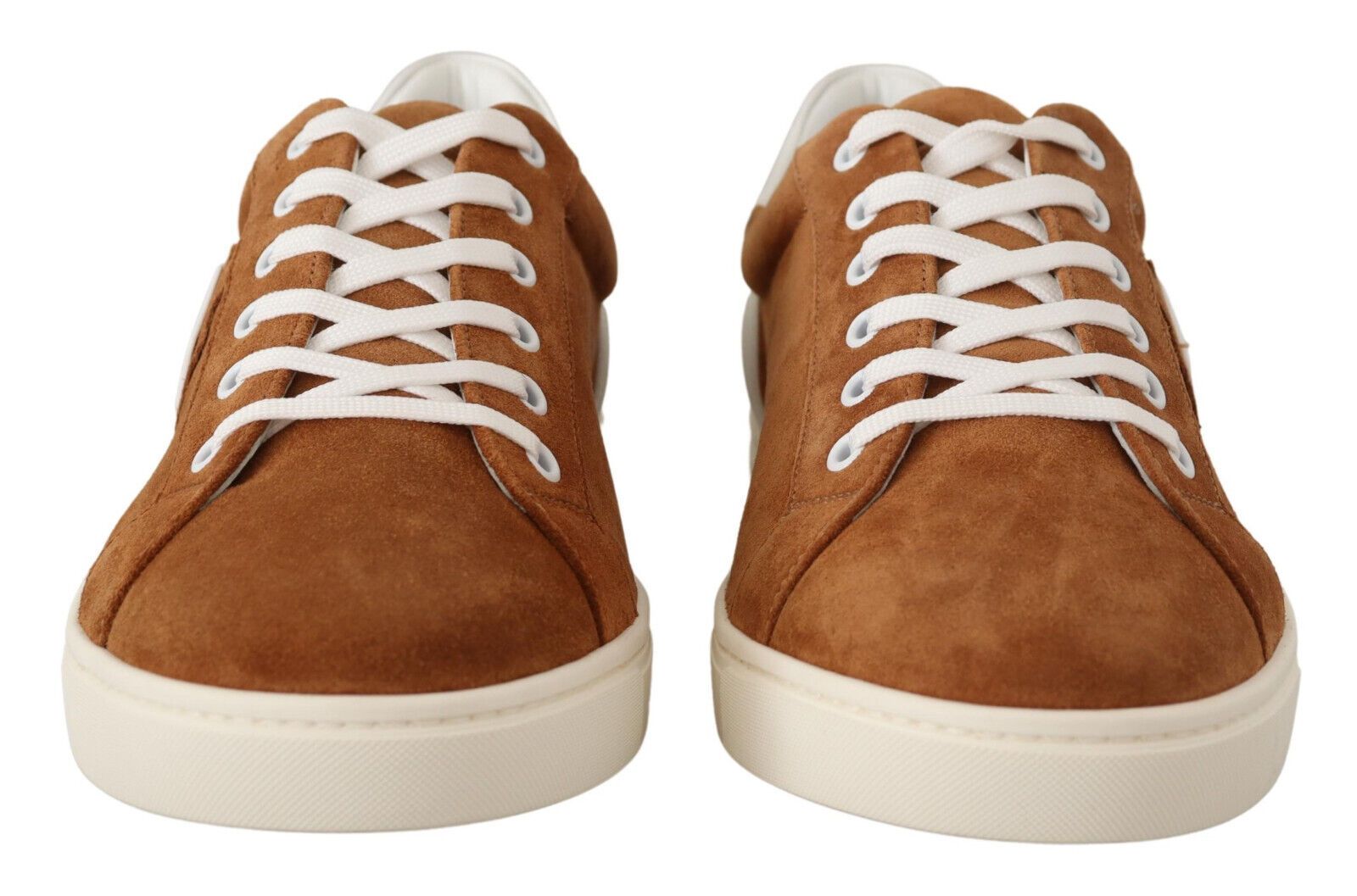 Dolce & Gabbana Brown Suede Leather Low Tops Sneakers Shoes - DEA STILOSA MILANO