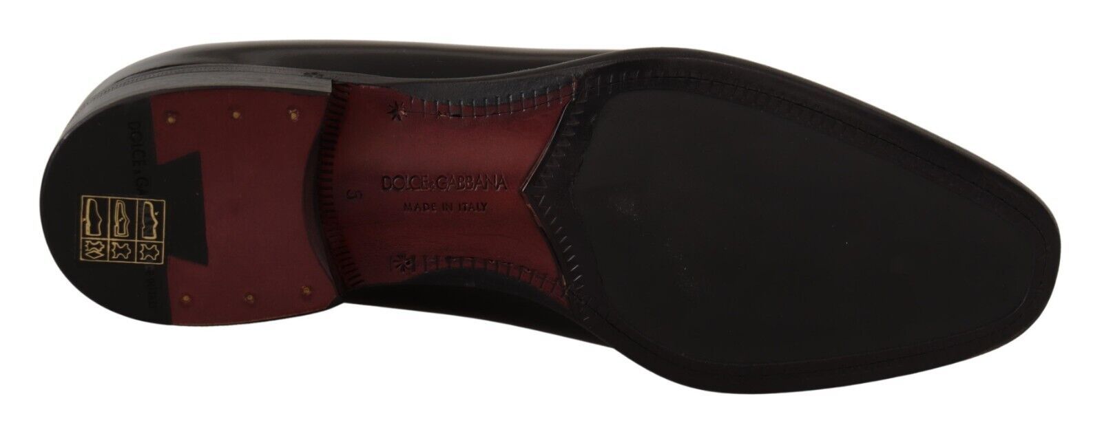 Dolce & Gabbana Black Patent Leather Formal Loafers Dress Shoes - DEA STILOSA MILANO