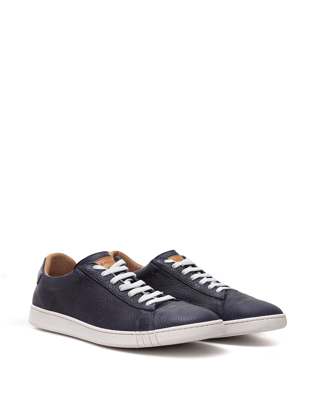 Bally Blue Leather Sneakers - DEA STILOSA MILANO