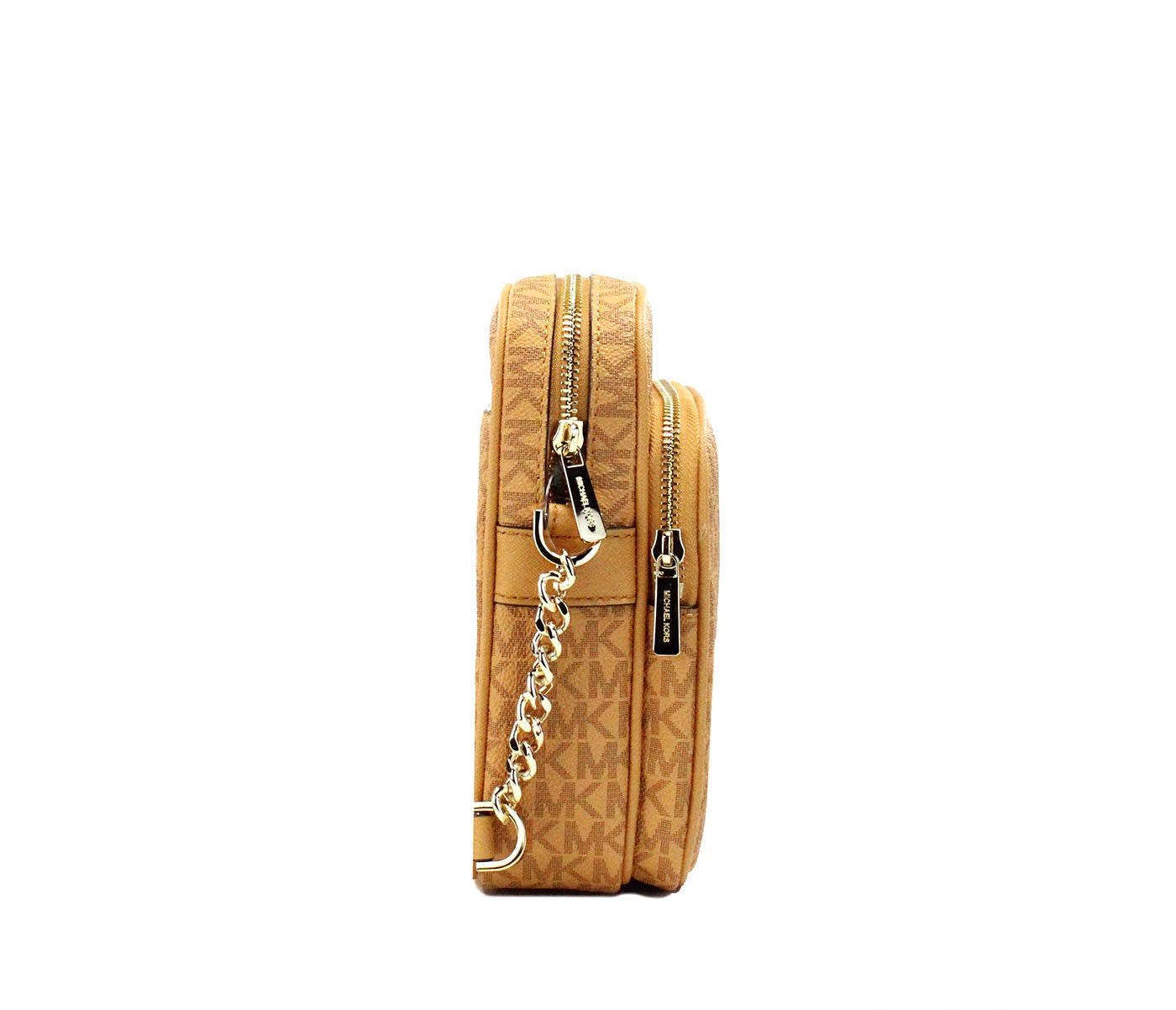 Michael Kors Jet Set Cider PVC Flight Leather North South Chain Crossbody Bag - DEA STILOSA MILANO