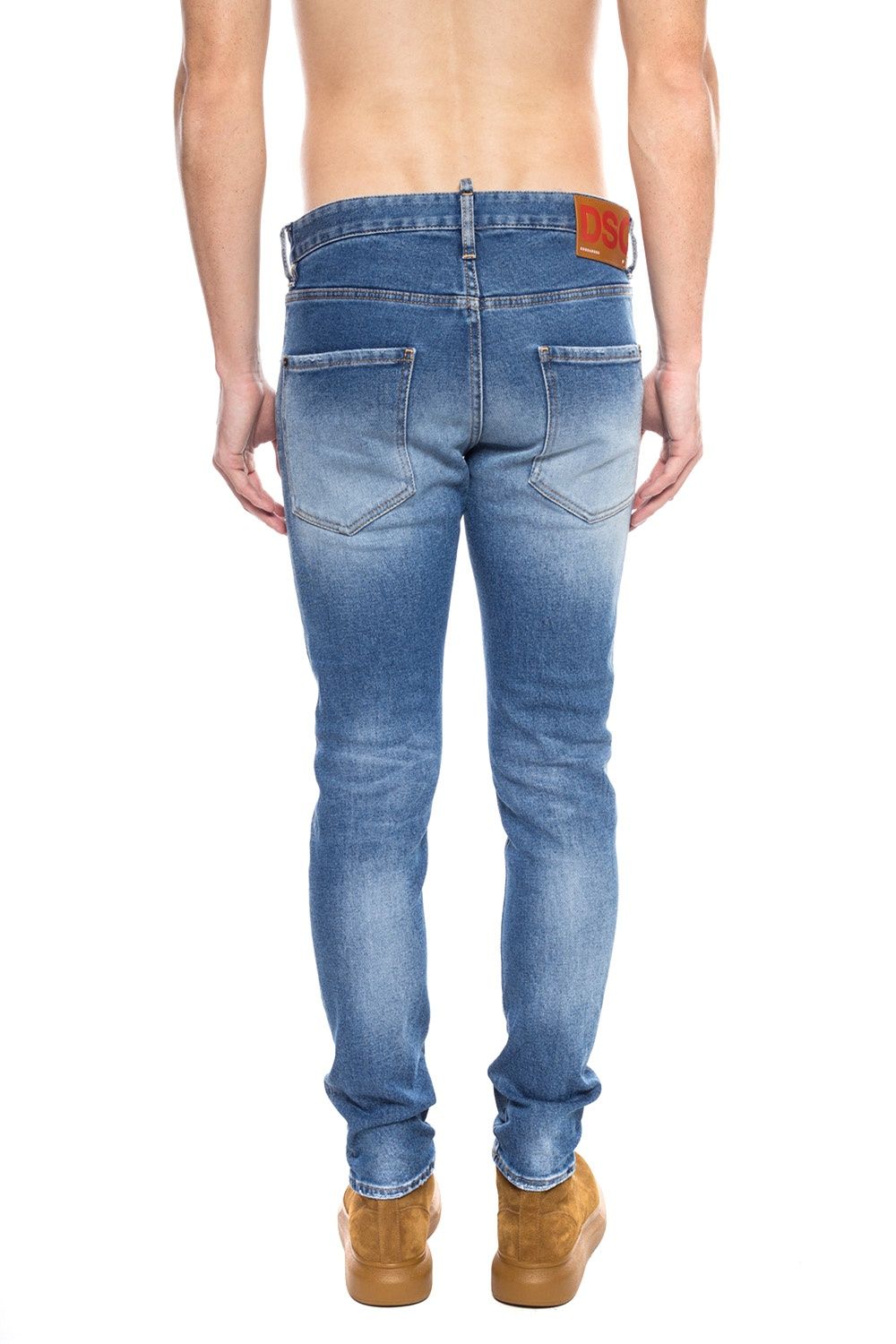 Dsquared² Blue Cotton Jeans & Pant - DEA STILOSA MILANO