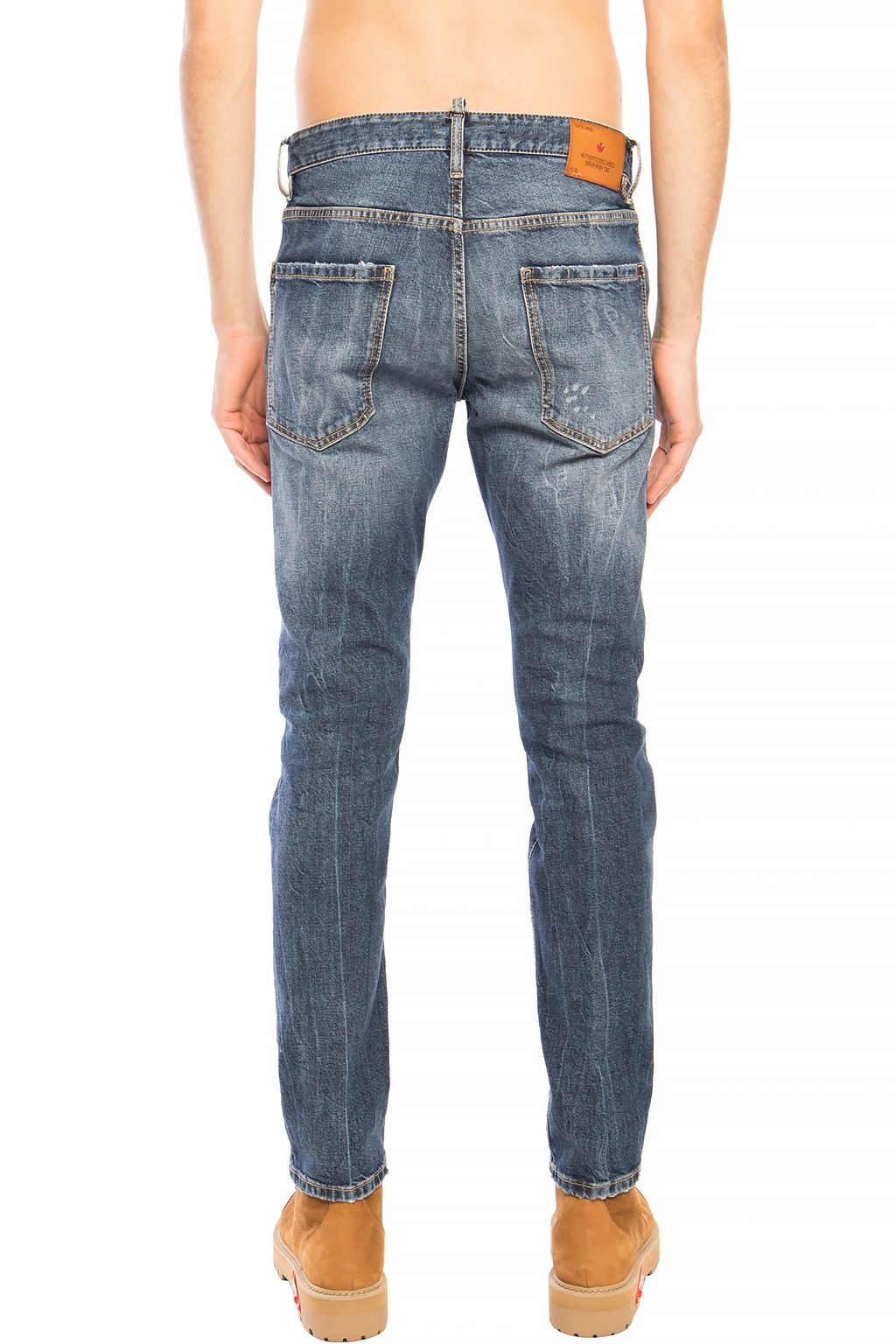 Dsquared² Blue Cotton Jeans & Pant - DEA STILOSA MILANO