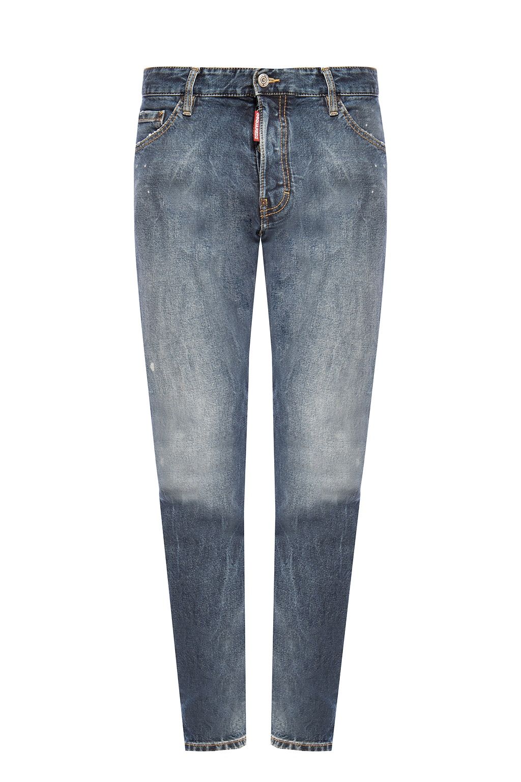 Dsquared² Blue Cotton Jeans & Pant - DEA STILOSA MILANO