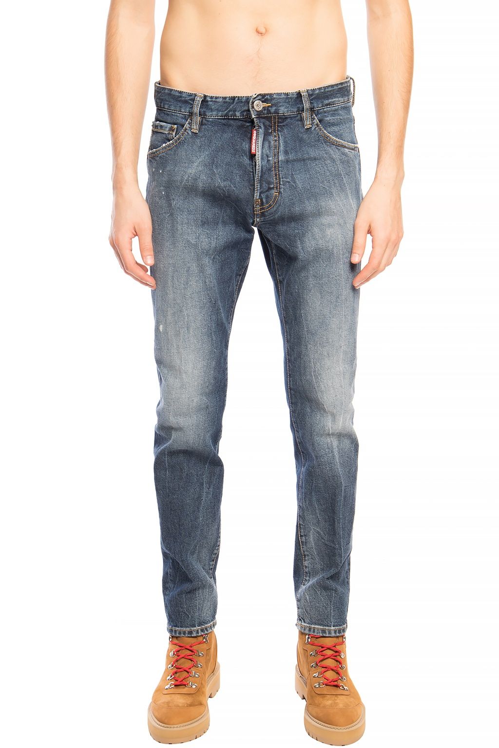 Dsquared² Blue Cotton Jeans & Pant - DEA STILOSA MILANO