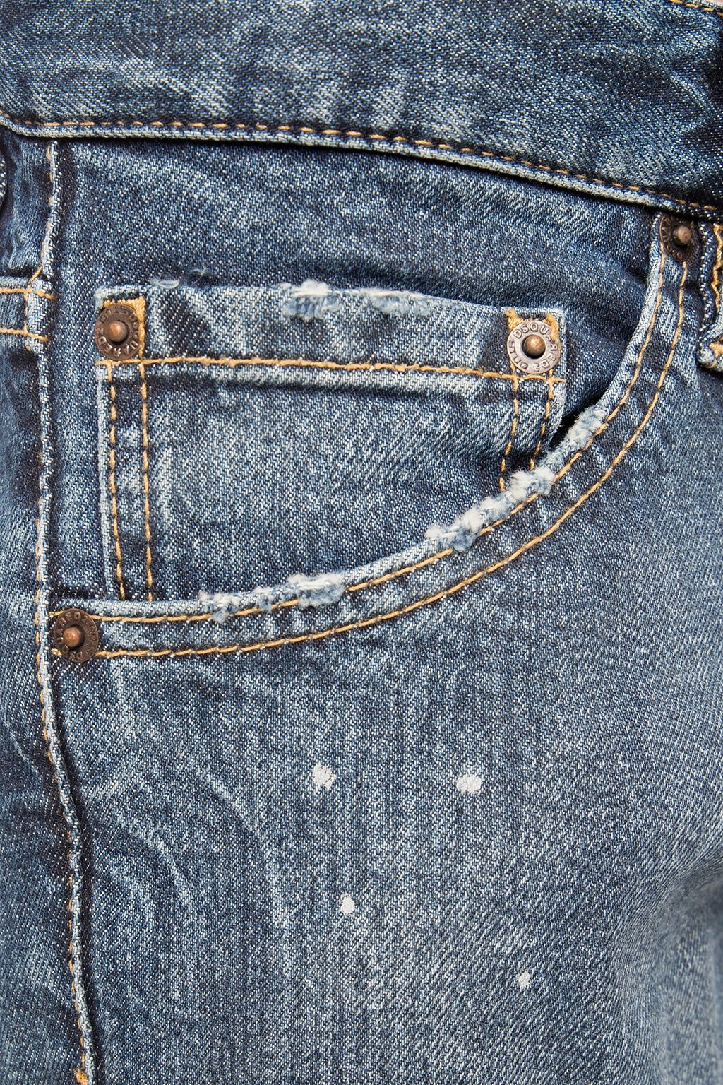 Dsquared² Blue Cotton Jeans & Pant - DEA STILOSA MILANO
