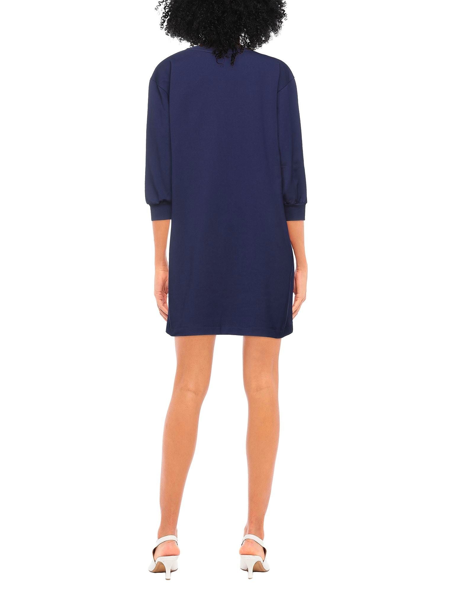 Love Moschino Blue Cotton Dress - DEA STILOSA MILANO