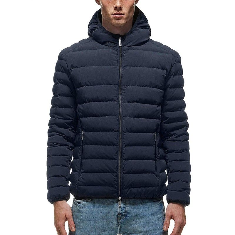 Centogrammi Blue Nylon Jacket - DEA STILOSA MILANO