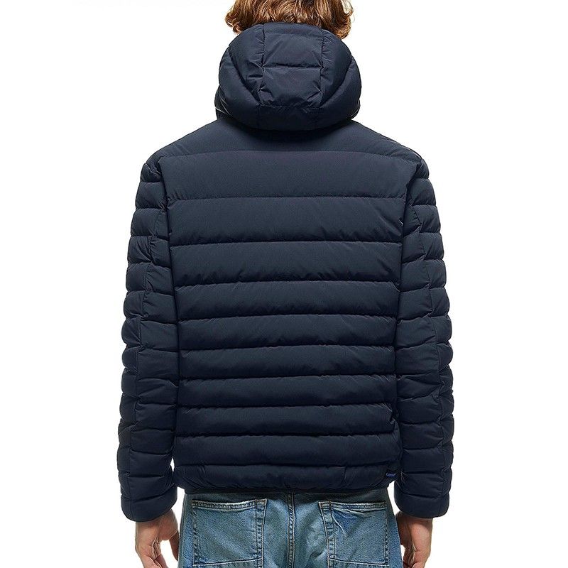 Centogrammi Blue Nylon Jacket - DEA STILOSA MILANO
